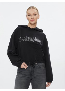 Wrangler Bluza 112342761 Czarny Loose Fit ze sklepu MODIVO w kategorii Bluzy damskie - zdjęcie 183948798