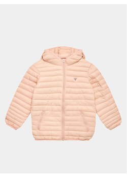 Guess Kurtka przejściowa H93J00 WCAO0 Różowy Regular Fit ze sklepu MODIVO w kategorii Kurtki dziewczęce - zdjęcie 183948799