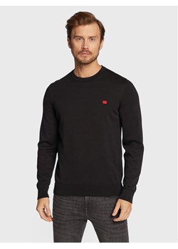 Hugo Sweter San Cassius-C1 50475083 Czarny Regular Fit ze sklepu MODIVO w kategorii Swetry męskie - zdjęcie 183948809