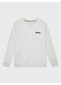 Boss Bluza J25O43 S Szary Regular Fit ze sklepu MODIVO w kategorii Bluzy chłopięce - zdjęcie 183948828