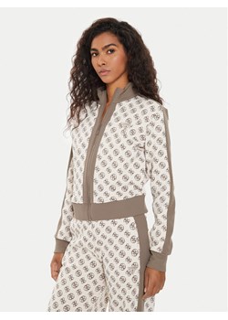 Guess Bluza Elea V4YQ01 KB212 Brązowy Regular Fit ze sklepu MODIVO w kategorii Bluzy damskie - zdjęcie 183948859