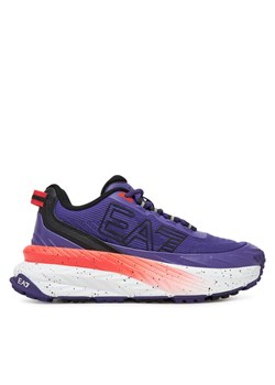 EA7 Emporio Armani Sneakersy X8X177 XK381 U480 Fioletowy ze sklepu MODIVO w kategorii Buty sportowe męskie - zdjęcie 183948887