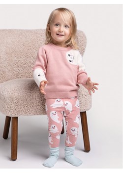 Coccodrillo Legginsy ZC2122101WIN Różowy Slim Fit ze sklepu MODIVO w kategorii Spodnie dziewczęce - zdjęcie 183948896
