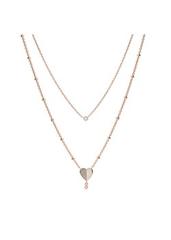 Fossil Naszyjnik Flutter Hearts JF03648791 Złoty ze sklepu MODIVO w kategorii Naszyjniki - zdjęcie 183948958