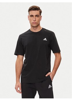 adidas T-Shirt Essentials Single Jersey Embroidered Small Logo T-Shirt IC9282 Czarny Regular Fit ze sklepu MODIVO w kategorii T-shirty męskie - zdjęcie 183949028