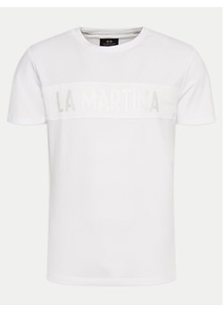 La Martina T-Shirt YMR305 JS324 Biały Regular Fit ze sklepu MODIVO w kategorii T-shirty męskie - zdjęcie 183949029
