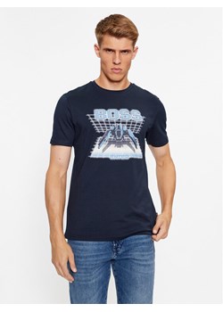 Boss T-Shirt Teenter 50503551 Granatowy Regular Fit ze sklepu MODIVO w kategorii T-shirty męskie - zdjęcie 183949045