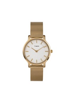 Timex Zegarek Transcend TW2Y10300 Złoty ze sklepu MODIVO w kategorii Zegarki - zdjęcie 183949068