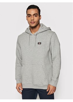 Dickies Bluza Oakport DK0A4XCD Szary Regular Fit ze sklepu MODIVO w kategorii Bluzy męskie - zdjęcie 183949106