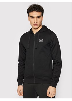 EA7 Emporio Armani Bluza 8NPM03 PJ05Z 1200 Czarny Regular Fit ze sklepu MODIVO w kategorii Bluzy męskie - zdjęcie 183949109