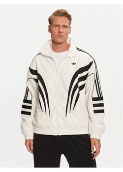 adidas Bluza Q3 Atlanta IX6724 Biały Regular Fit ze sklepu MODIVO w kategorii Bluzy męskie - zdjęcie 183949116