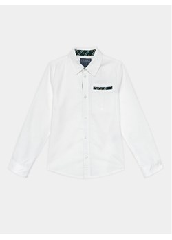 Guess Koszula L4RH04 W9CL0 Biały Regular Fit ze sklepu MODIVO w kategorii Koszule chłopięce - zdjęcie 183949139
