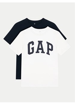 Gap Komplet 2 t-shirtów 621077 Kolorowy Regular Fit ze sklepu MODIVO w kategorii T-shirty chłopięce - zdjęcie 183949155