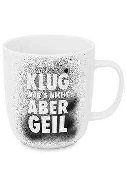Design@Home Kubek jumbo w kolorze białym - 400 ml ze sklepu Limango Polska w kategorii Kubki - zdjęcie 183968479