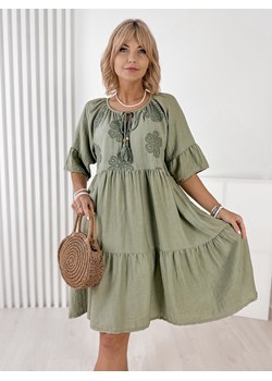 sukienka arizena khaki one size ze sklepu UBRA w kategorii Sukienki - zdjęcie 183968938