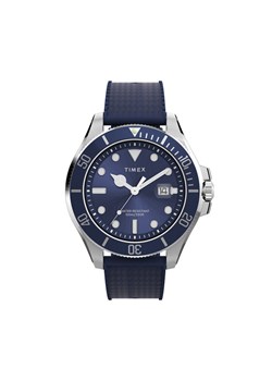 Zegarek Timex Harborside Coast TW2Y05000 Srebrny ze sklepu eobuwie.pl w kategorii Zegarki - zdjęcie 183969358
