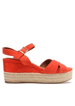 Espadryle Tamaris 1-28001-20 Czerwony ze sklepu eobuwie.pl w kategorii Sandały damskie - zdjęcie 183969479