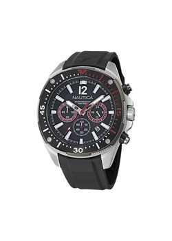 Zegarek Nautica Sporty Chronograph NAPBSS501 Srebrny ze sklepu eobuwie.pl w kategorii Zegarki - zdjęcie 183969575