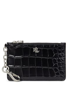 Etui na karty kredytowe LAUREN RALPH LAUREN 432951705003 Czarny ze sklepu eobuwie.pl w kategorii Portfele męskie - zdjęcie 183969587
