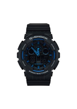 Zegarek G-Shock GA-100-1A2ER Czarny ze sklepu eobuwie.pl w kategorii Zegarki - zdjęcie 183969616