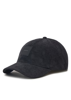 Czapka z daszkiem Calvin Klein Corduroy K50K512612 Czarny ze sklepu eobuwie.pl w kategorii Czapki z daszkiem męskie - zdjęcie 183969638