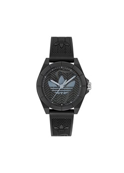Zegarek adidas Project Four AOST25033 Czarny ze sklepu eobuwie.pl w kategorii Zegarki - zdjęcie 183969655