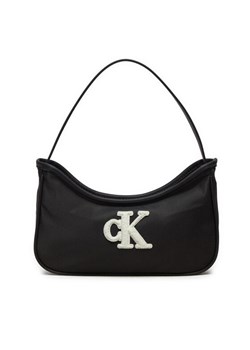 Torebka Calvin Klein Jeans Teddy Ck IU0IU00684 Czarny ze sklepu eobuwie.pl w kategorii Torebki damskie - zdjęcie 183969675