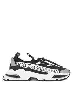Sneakersy Dolce&Gabbana DA5203 AB068 Czarny ze sklepu eobuwie.pl w kategorii Buty sportowe damskie - zdjęcie 183969756