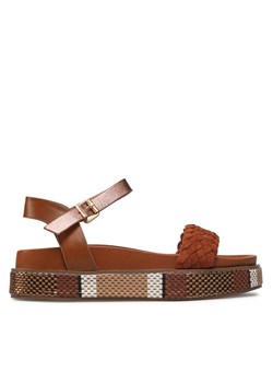 Sandały Wrangler Amaya Women WL21661A Brązowy ze sklepu eobuwie.pl w kategorii Sandały damskie - zdjęcie 183969777