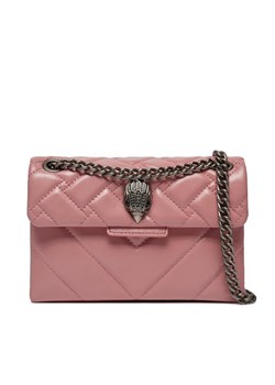 Torebka Kurt Geiger Leather Mini Kensington 846398109 Różowy ze sklepu eobuwie.pl w kategorii Kopertówki - zdjęcie 183969955