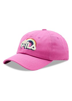 Czapka z daszkiem Fila Butuan Rainbow Kid Dad Cap FCK0015 Fioletowy ze sklepu eobuwie.pl w kategorii Czapki dziecięce - zdjęcie 183970097
