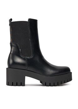 Botki Guess FL8WAN ELE10 Czarny ze sklepu eobuwie.pl w kategorii Botki - zdjęcie 183970116