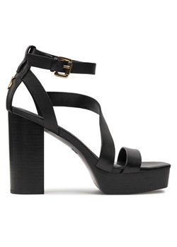 Sandały DKNY Ilisa K1447608 Czarny ze sklepu eobuwie.pl w kategorii Sandały damskie - zdjęcie 183970337