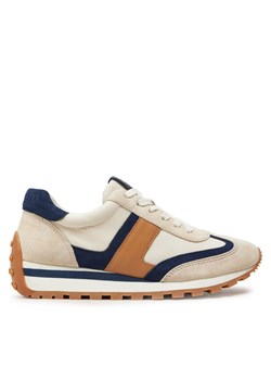 Sneakersy Lauren Ralph Lauren Dani 802947907001 Beżowy ze sklepu eobuwie.pl w kategorii Buty sportowe damskie - zdjęcie 183970358