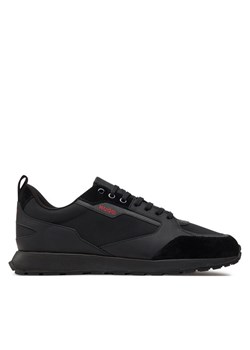 Sneakersy Hugo Icelin Runn Nypu A N 50498329 Czarny ze sklepu eobuwie.pl w kategorii Buty sportowe męskie - zdjęcie 183970368