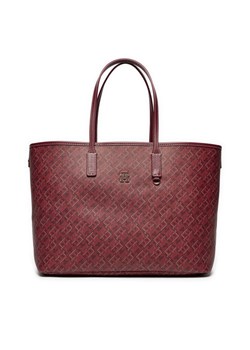 Torebka Tommy Hilfiger Monoplay AW0AW16441 Czerwony ze sklepu eobuwie.pl w kategorii Torby Shopper bag - zdjęcie 183970405