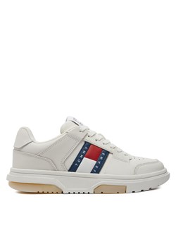 Sneakersy Tommy Jeans (New Tongue) The Brooklyn EN0EN02576 Biały ze sklepu eobuwie.pl w kategorii Buty sportowe damskie - zdjęcie 183970408