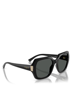 Okulary przeciwsłoneczne Vogue 0VO5612SB 55 W44/87 Czarny ze sklepu eobuwie.pl w kategorii Okulary przeciwsłoneczne damskie - zdjęcie 183970417