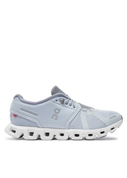 Buty do biegania On Cloud 5 Waterproof 5997685 Błękitny ze sklepu eobuwie.pl w kategorii Buty sportowe damskie - zdjęcie 183970455
