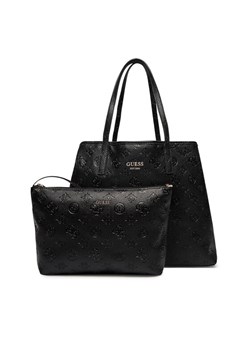Torebka Guess Dessa HWPG93 18290 Czarny ze sklepu eobuwie.pl w kategorii Torby Shopper bag - zdjęcie 183970476