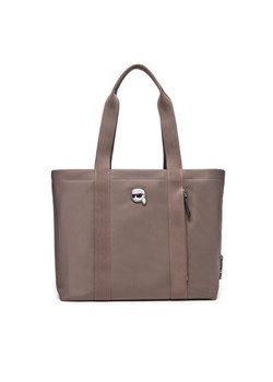 Torebka KARL LAGERFELD 235W3247 Beżowy ze sklepu eobuwie.pl w kategorii Torby Shopper bag - zdjęcie 183970486
