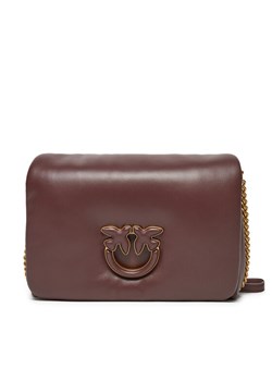 Torebka PINKO Love Click Puff Classic AI 23-24 PLTT 101585 A10F Brązowy ze sklepu eobuwie.pl w kategorii Listonoszki - zdjęcie 183970585