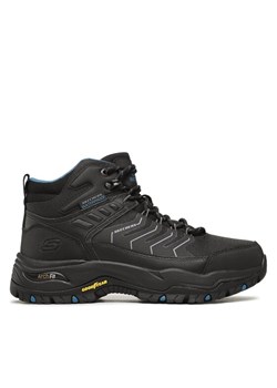 Trapery Skechers Arch Fit Dawson Raveno 204634/BLK Czarny ze sklepu eobuwie.pl w kategorii Buty trekkingowe męskie - zdjęcie 183970619
