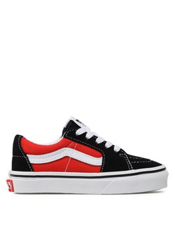 Tenisówki Vans Sk8-Low VN0A7Q5LBML1 Czarny ze sklepu eobuwie.pl w kategorii Trampki dziecięce - zdjęcie 183970668