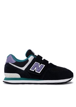Sneakersy New Balance PV574NV1 Czarny ze sklepu eobuwie.pl w kategorii Buty sportowe dziecięce - zdjęcie 183970815