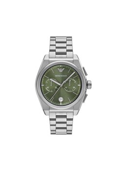 Zegarek Emporio Armani AR11640 Srebrny ze sklepu eobuwie.pl w kategorii Zegarki - zdjęcie 183970826