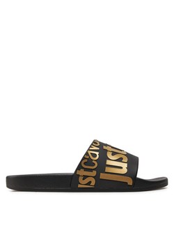 Klapki Just Cavalli 76QA3SZ1 Czarny ze sklepu eobuwie.pl w kategorii Klapki męskie - zdjęcie 183970905