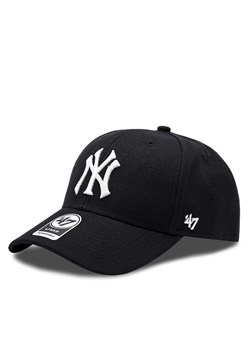 Czapka z daszkiem 47 Brand Mlb NY Yankeess BMVPSP17WBPBKW Czarny ze sklepu eobuwie.pl w kategorii Czapki z daszkiem męskie - zdjęcie 183970948