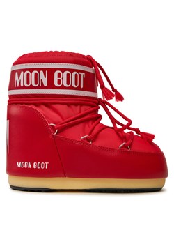 Śniegowce Moon Boot 80D1409340 Czerwony ze sklepu eobuwie.pl w kategorii Śniegowce damskie - zdjęcie 183970975