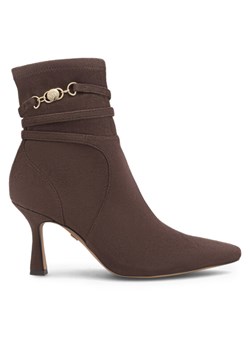 Botki Nine West LUBENA ZL23003CC Brązowy ze sklepu eobuwie.pl w kategorii Botki - zdjęcie 183970985